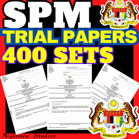 SPM Past Year Trial Papers Form 4-5 ALL STATES